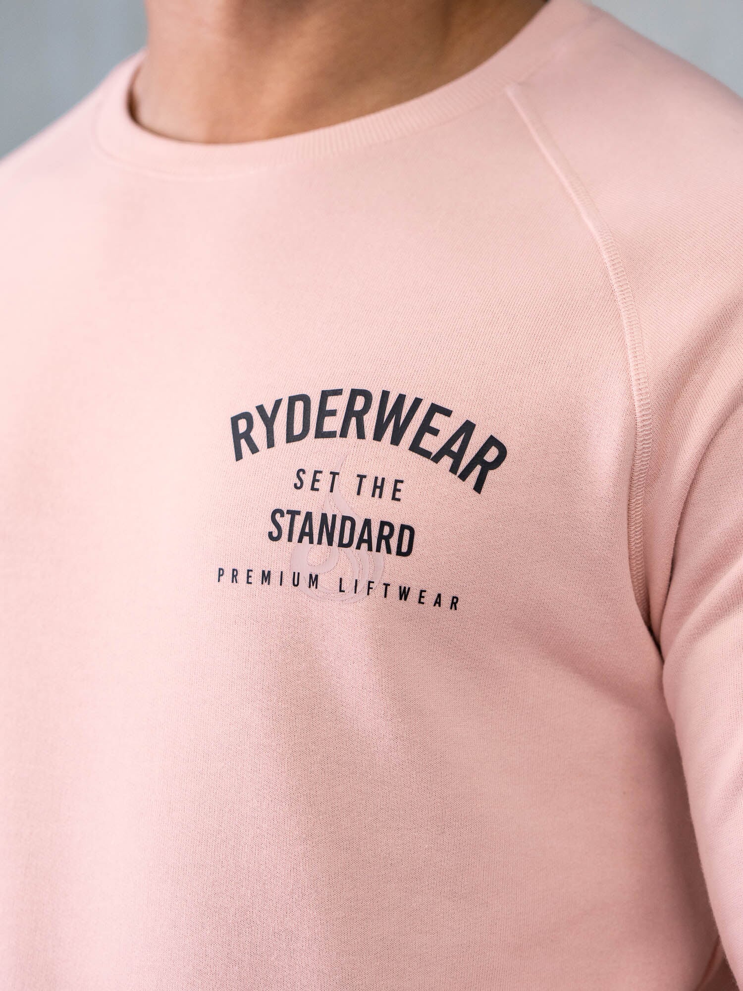 Vintage Legacy Crewneck Sweatshirt - Faded Pink | Soft Cotton Unisex Pullover for Casual Wear & Street Style