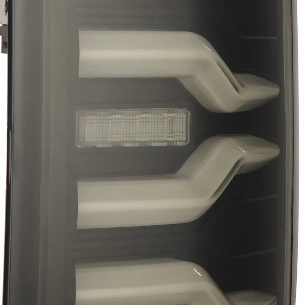 02-06 Dodge Ram 1500 & 03-06 Ram 2500/3500 LED Tail Lights - LUXX Series Black Smoke Style - Upgrade Your Truck's Rear Lighting for Night Driving & Enhanced Safety