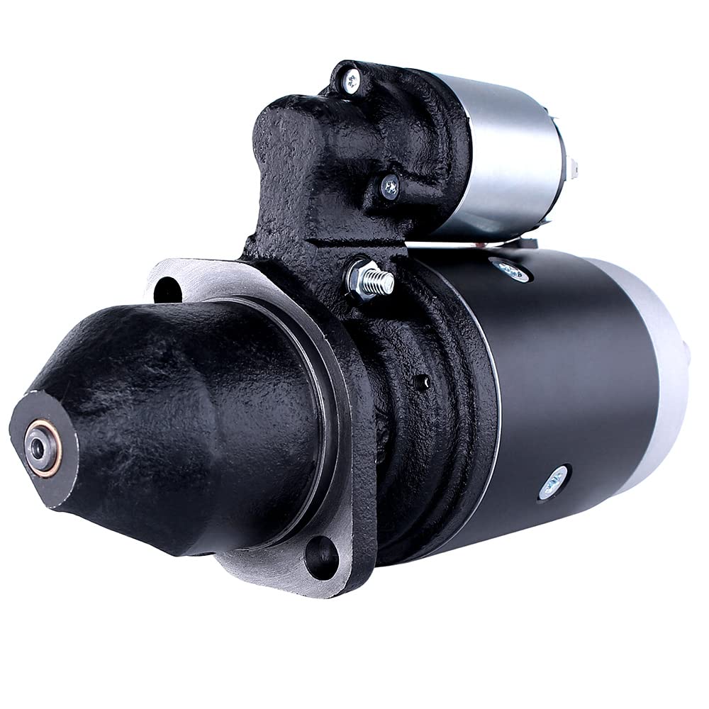New 10 Tooth Starter Compatible with John Deere Industrial Engines 3164D 4039 8Ea726143001 - Heavy Duty Replacement for Tractors & Construction Equipment - Perfect for Farm, Worksite & Industrial Use