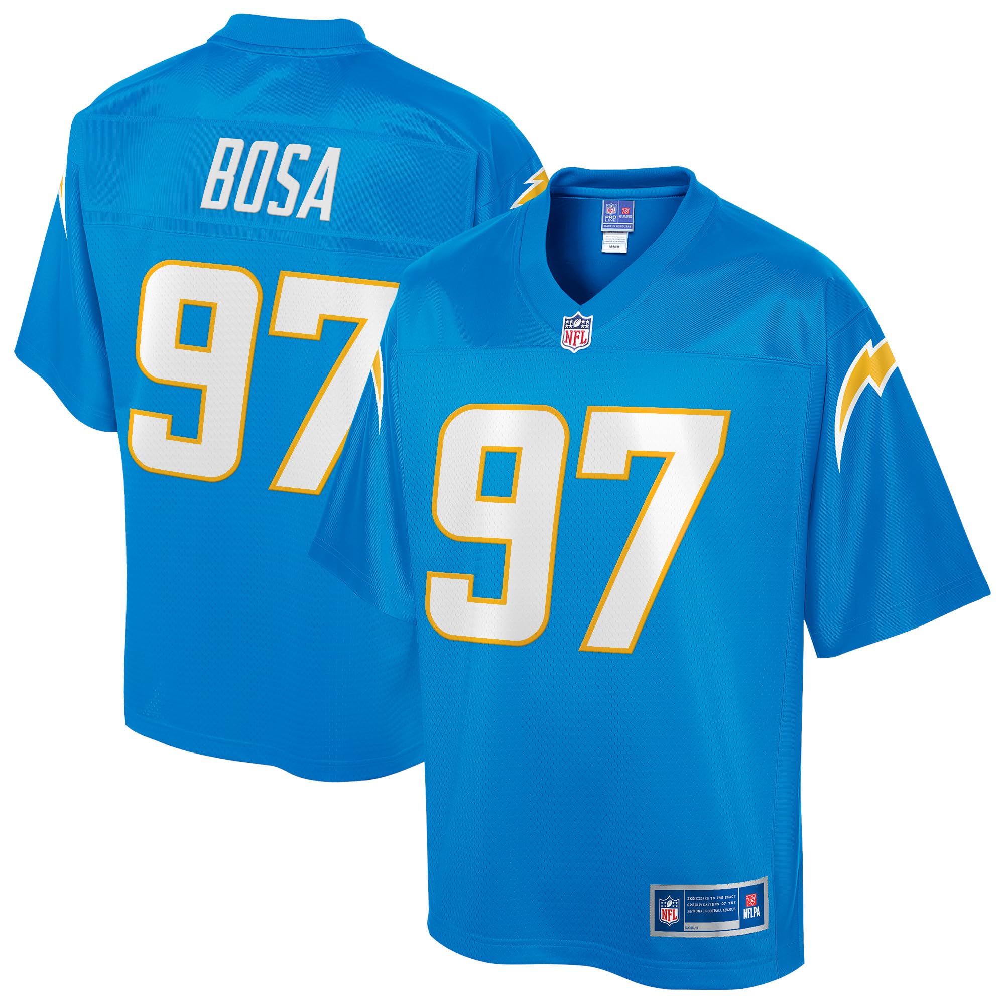 NFL Joey Bosa Powder Blue Los Angeles Chargers Jersey for Men - Official Team Player Football Jersey for Game Day, Tailgating & Fan Apparel