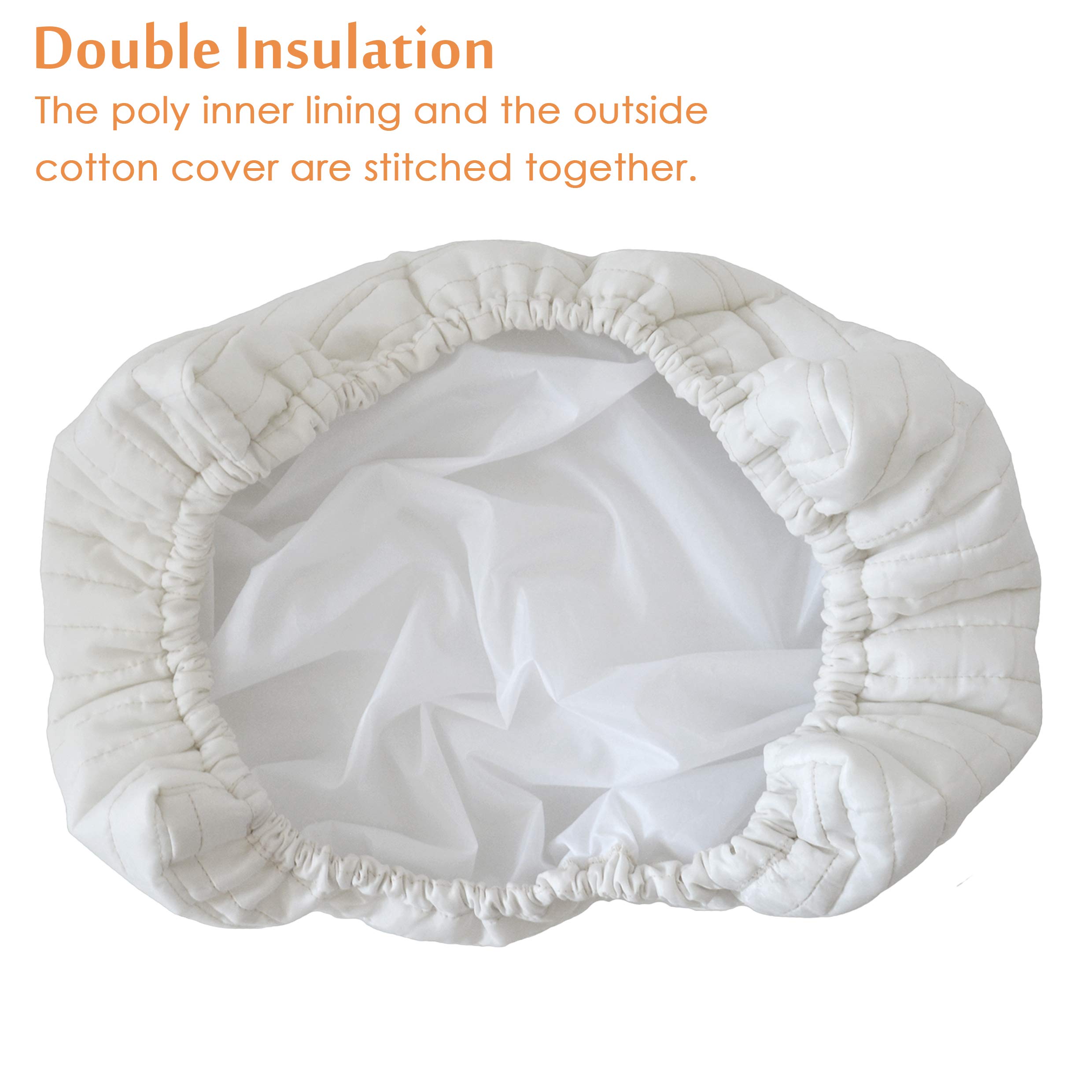 JEACENT Double Insulated Large Air Conditioner Cover for Indoor Units - Perfect for Winter Protection & Energy Savings