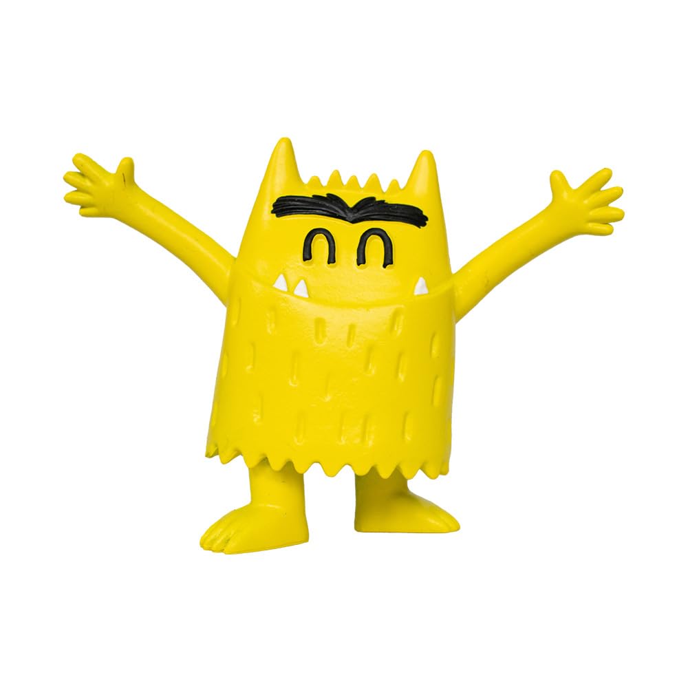 The Colour Monster Figurines Collection - Cute Emotional Learning Toys for Kids, Perfect for Play Therapy, Classroom Decor, and Gift Giving