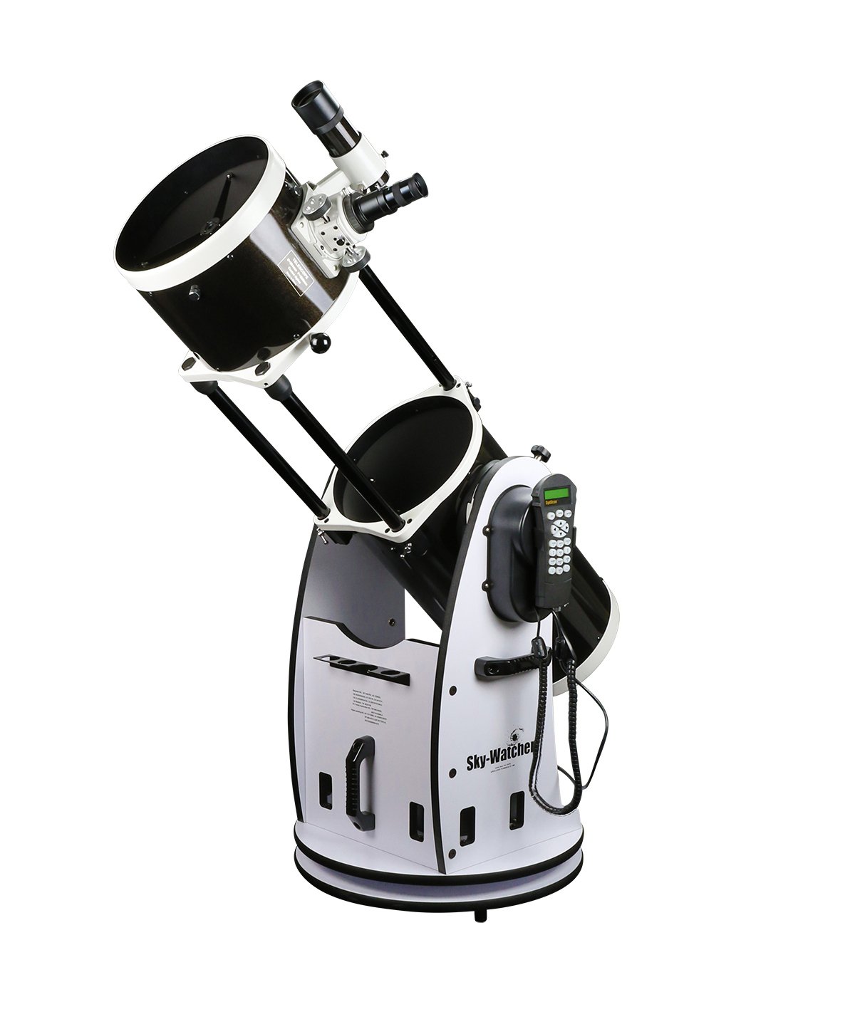Sky Watcher Flextube 250 SynScan 10-inch Collapsible GoTo Telescope - Computerized Dobsonian with Large Aperture for Astronomy - Perfect for Stargazing, Astrophotography & Backyard Observation (White, Model S11810)