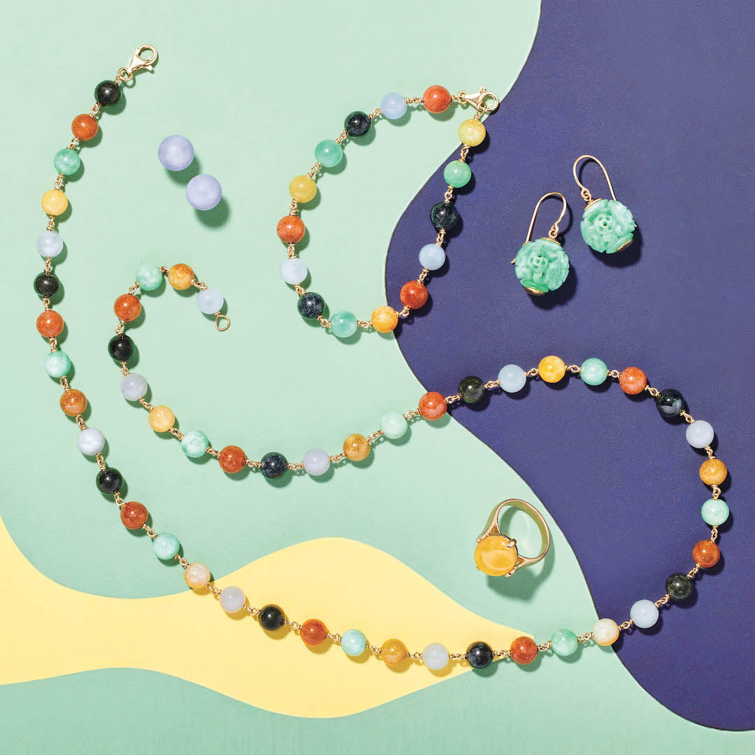 Multicolor Jade Bracelet for Women - Natural Stone Beaded Jewelry for Healing & Fashion - Perfect for Meditation, Yoga & Everyday Wear