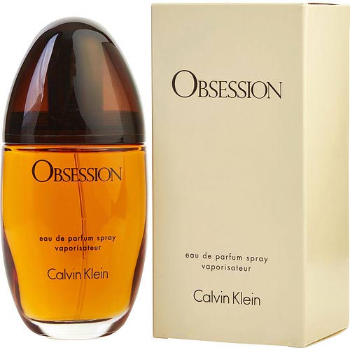Calvin Klein Obsession Women's Eau De Parfum Spray 3.4 oz - Floral Vanilla Perfume for Women, Long Lasting Fragrance - Perfect for Date Night & Evening Events