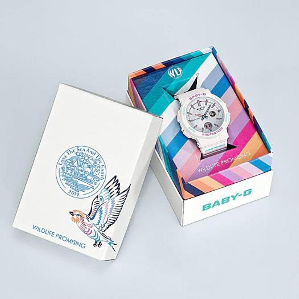 CASIO BABY-G BA-255WLP-7ADR Limited Edition Women's Digital Sport Watch - Waterproof, Shock Resistant, LED Light - Perfect for Running, Swimming & Outdoor Activities