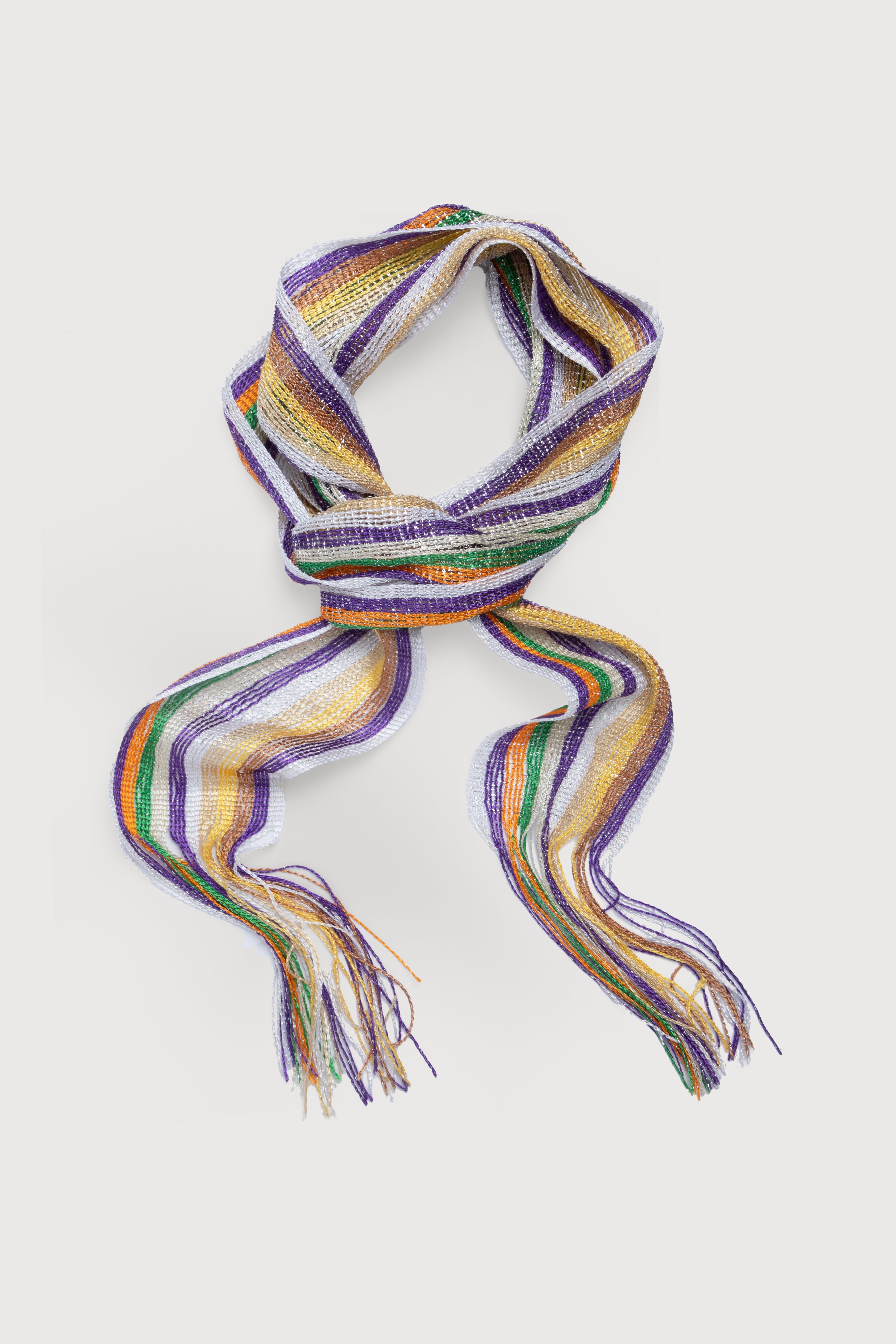Lurex Solid Skinny Fringe Scarf for Women - Elegant Metallic Winter Shawl Wrap - Perfect for Holiday Parties, Christmas Gifts & Cold Weather Fashion