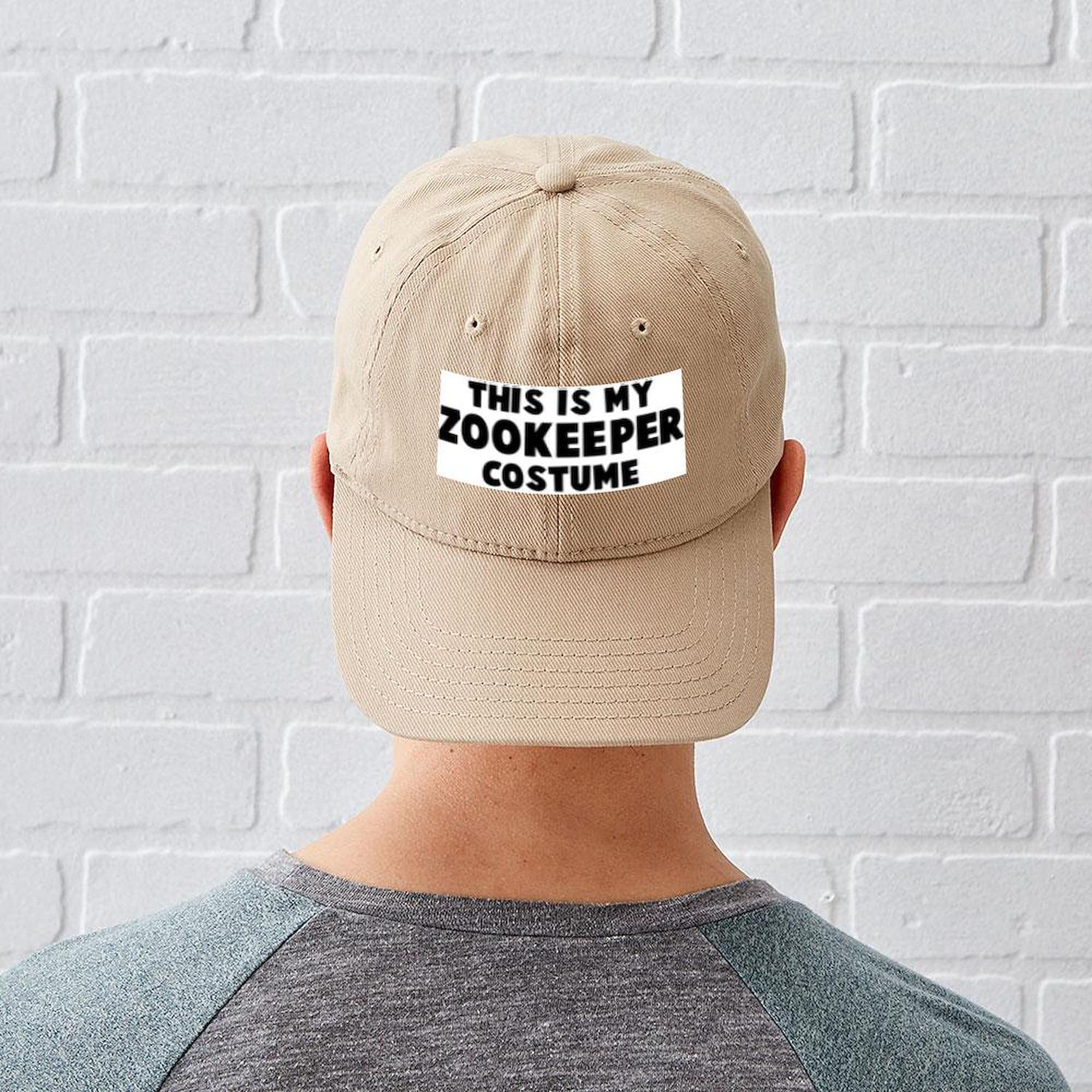Zookeeper Costume Cap - Adjustable Baseball Hat for Animal Lovers