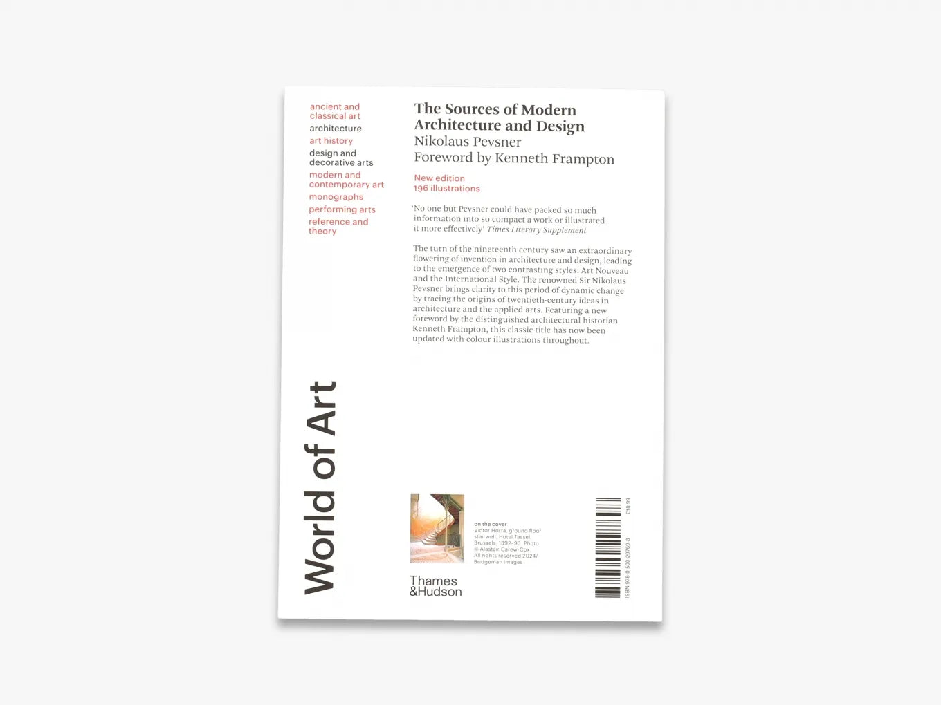 The Sources of Modern Architecture and Design (World of Art) | Explore Architectural History & Design Evolution | Perfect for Students, Architects & Art Enthusiasts