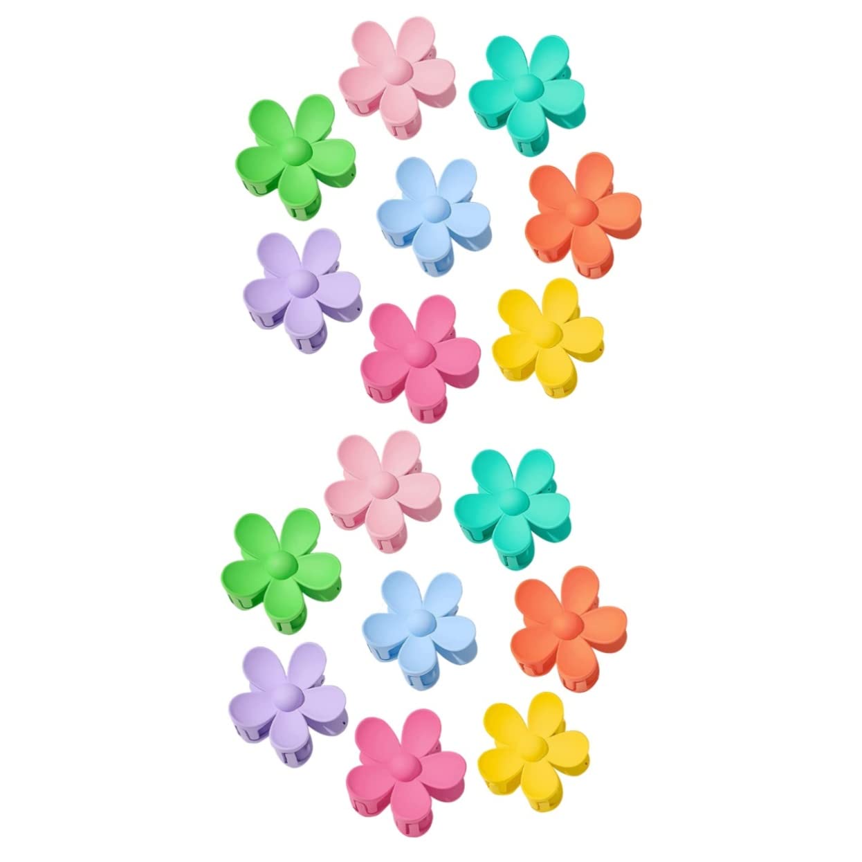 Beavorty 16 Pcs Hair Claw Clips for Short, Thin & Thick Hair - Small & Medium Hairpins for Women & Girls - Perfect for School, Work, Travel & Everyday Styling