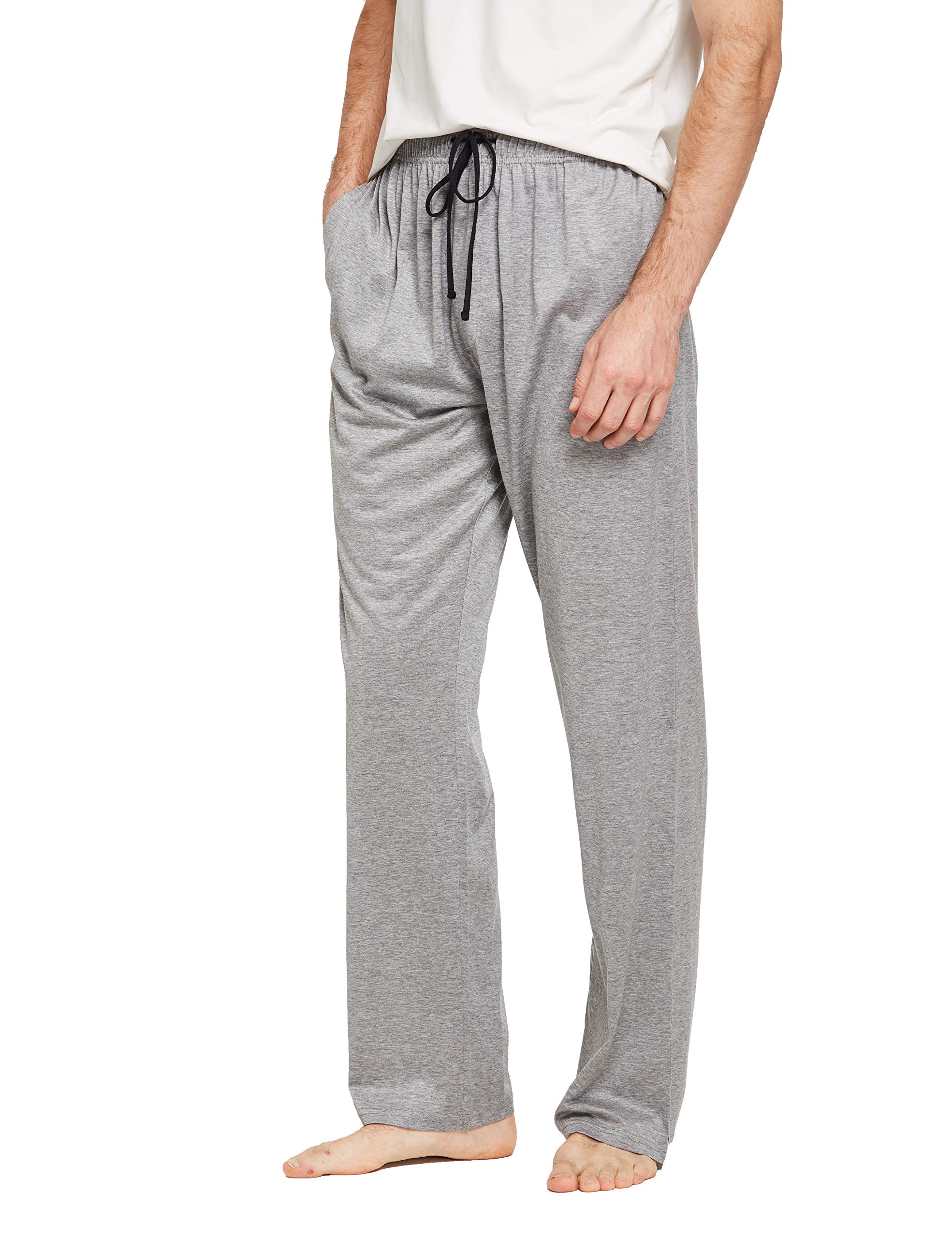Soft & Breathable Jersey Cotton Knit Pajama Pants for Women - Cozy Lounge & Sleepwear for Relaxing at Home or Travel