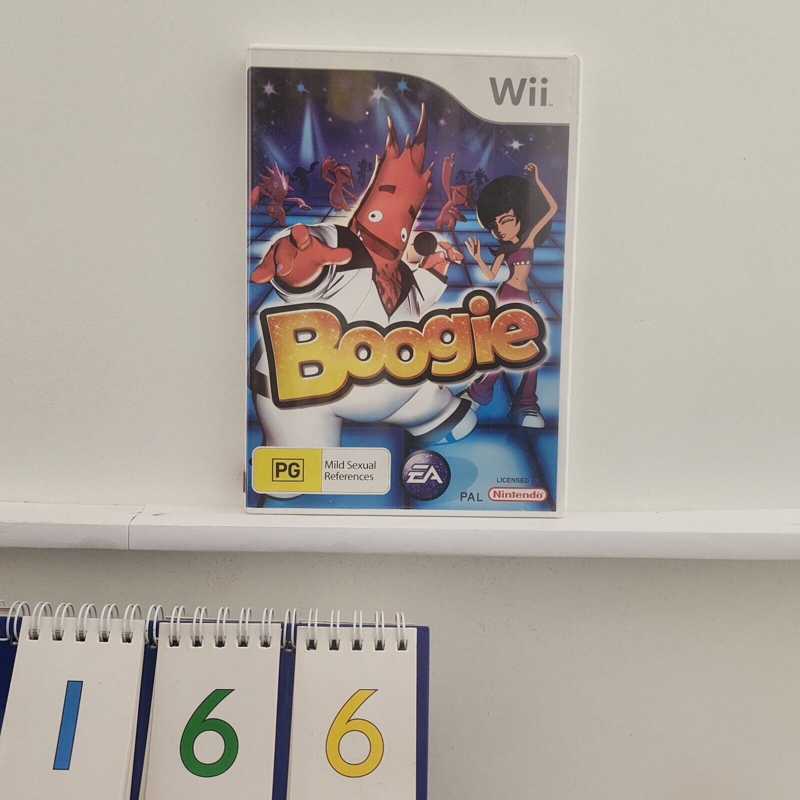 Original Nintendo Wii Boogie Game with Manual - PAL Version - Fun Dance & Sing Party Game for Family & Friends
