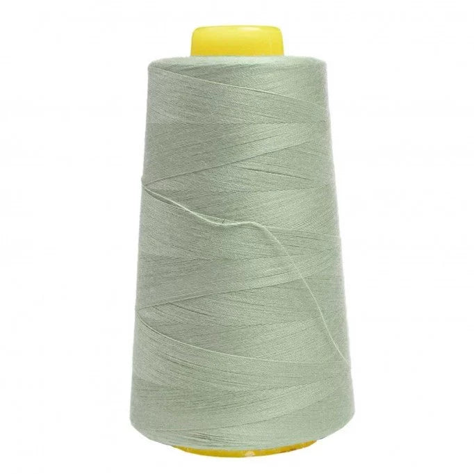 Premium Overlock Thread - Dusty Green Color for Sewing & Serging | Ideal for Quilting, Apparel & Home Decor Projects