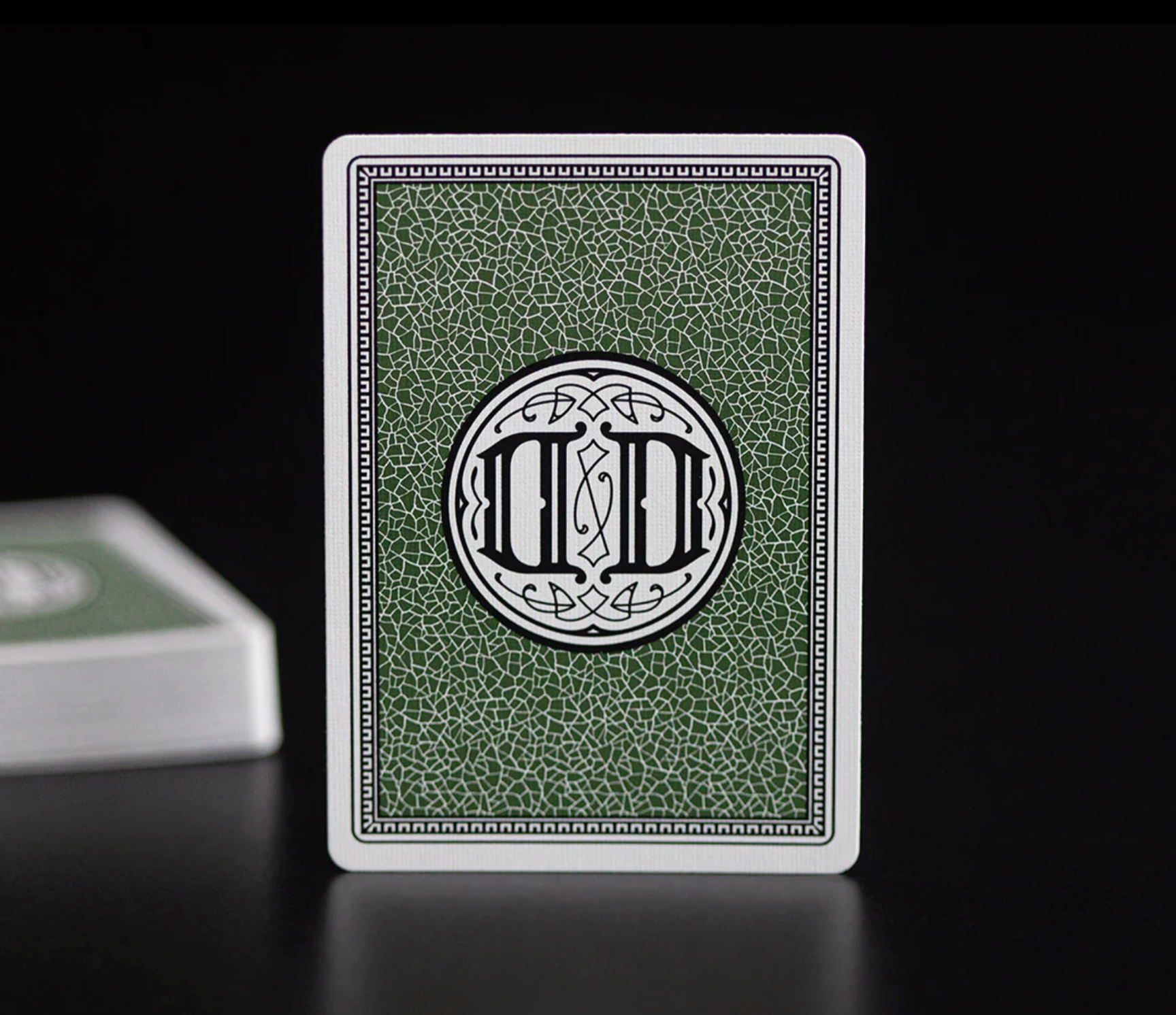 Smoke & Mirrors Green Anniversary Edition Playing Cards - Premium Collectible Deck for Magic Tricks, Cardistry & Poker Games - Perfect for Magicians, Card Players & Collectors