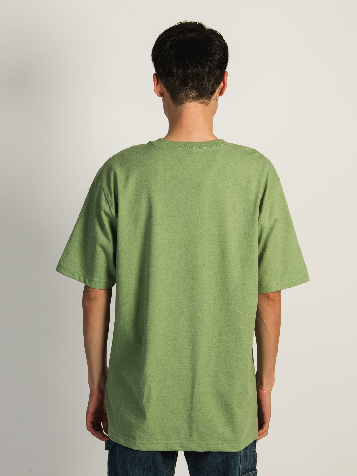 Carhartt Men's Workwear Short Sleeve Pocket T-Shirt - Durable Cotton Tee for Construction, Landscaping & Outdoor Work