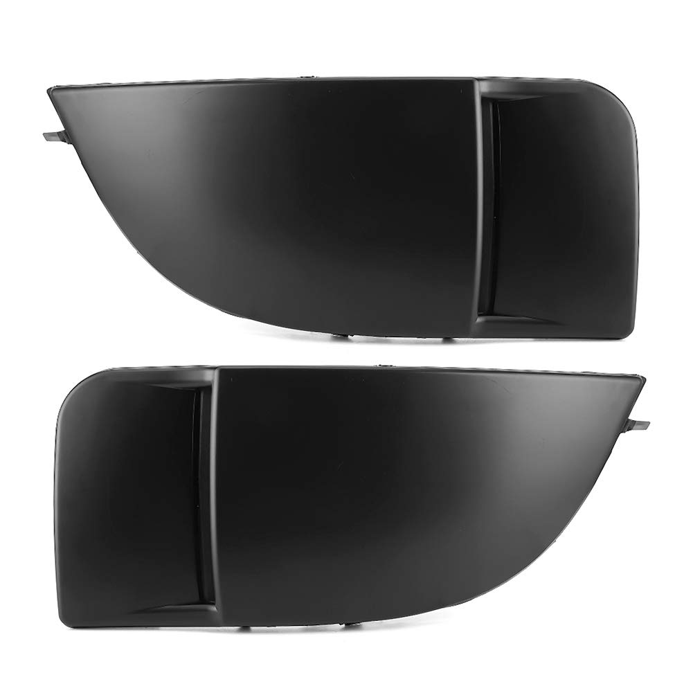 KIMISS Pair ABS Fog Light Cover Bezel for Subaru Impreza STI WRX 2004-2005 - Matte Black Replacement Accessory | Perfect for Off-Roading & Night Driving Protection