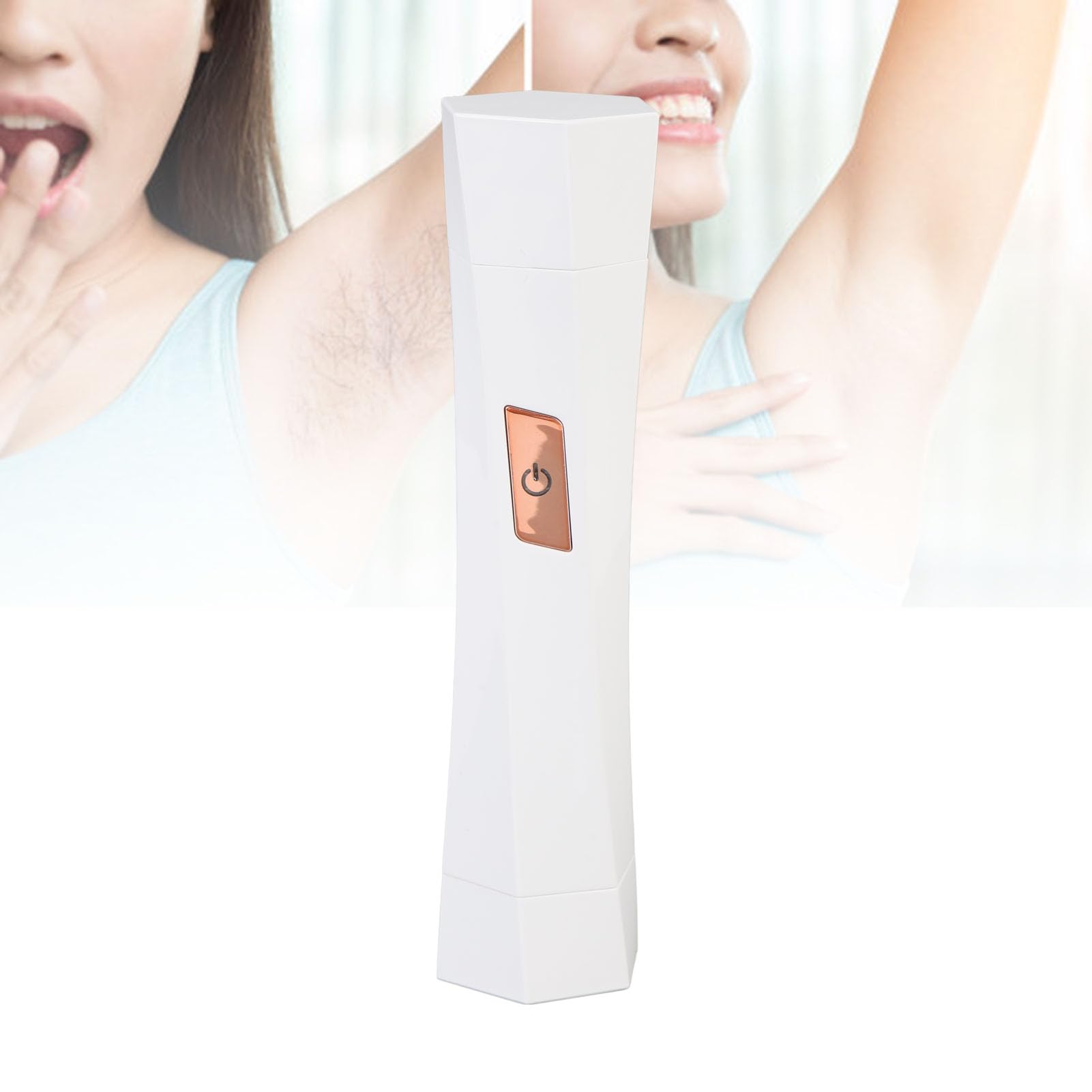 Dual Head Electric Hair Trimmer for Women - IPX7 Waterproof 2-in-1 Hair Removal Device with Ceramic Shaving Heads | Perfect for Body Grooming, Bikini Line, Underarms & Sensitive Areas