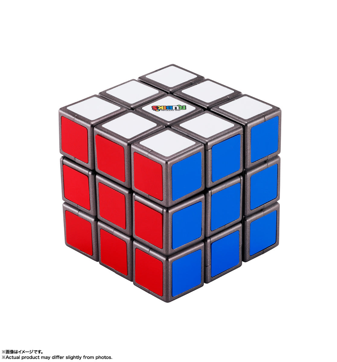 Bandai Chogokin Rubik's Cube Transforming Robot Action Figure - Collectible Toy for Anime Fans & Puzzle Lovers - Perfect for Display, Gifts, and Interactive Play