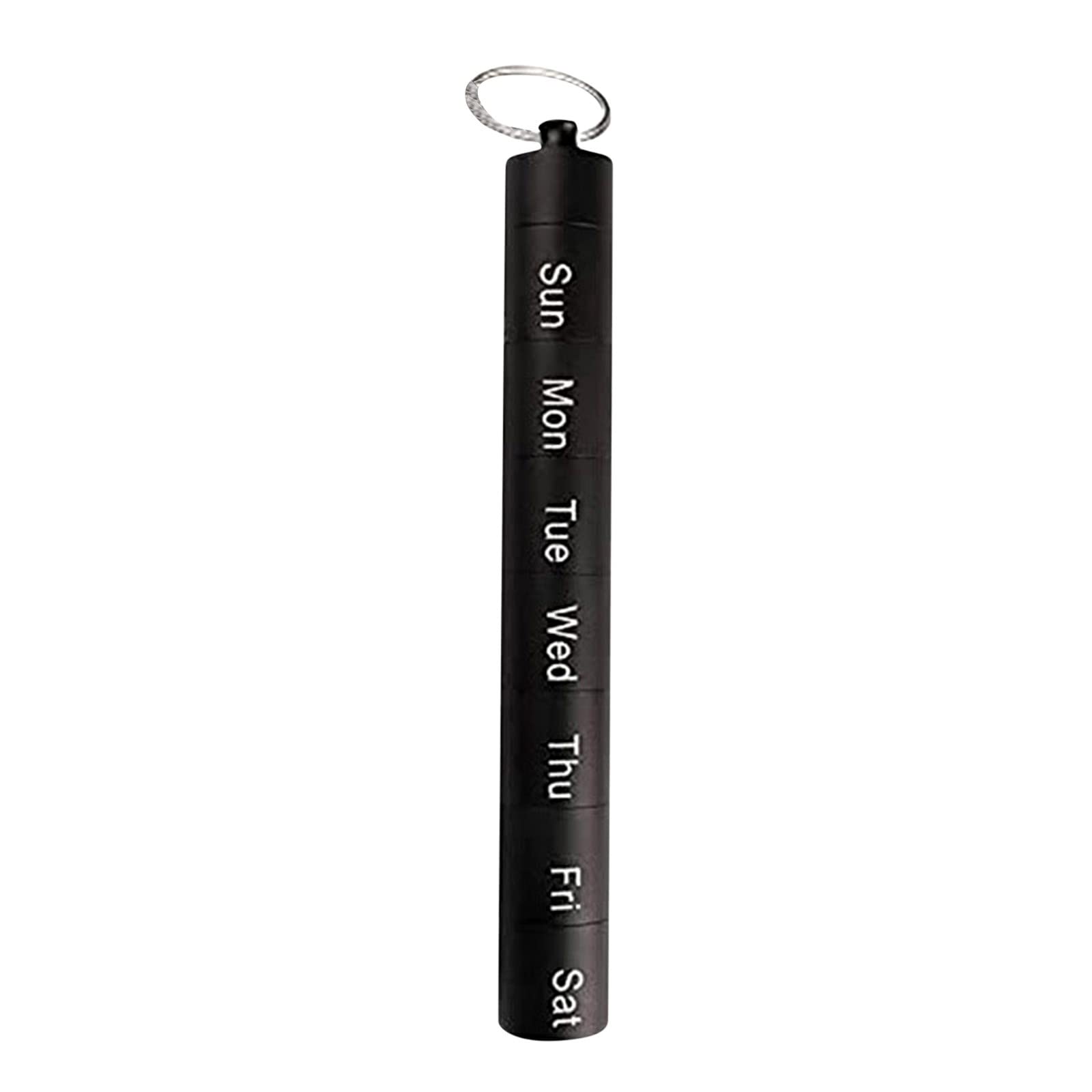 Waterproof 7-Day Metal Medicine Organizer - Portable Pill Box for Travel & Outdoor