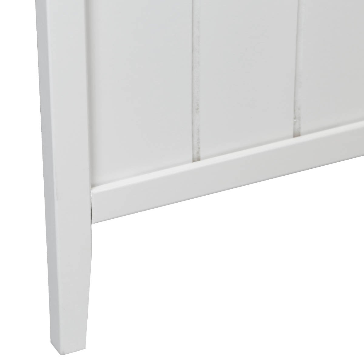 Magshion 4-Panel Oriental Room Divider - Hardwood Shoji Screen Folding Privacy Partition (White) | Perfect for Home Office, Living Room & Bedroom Separation