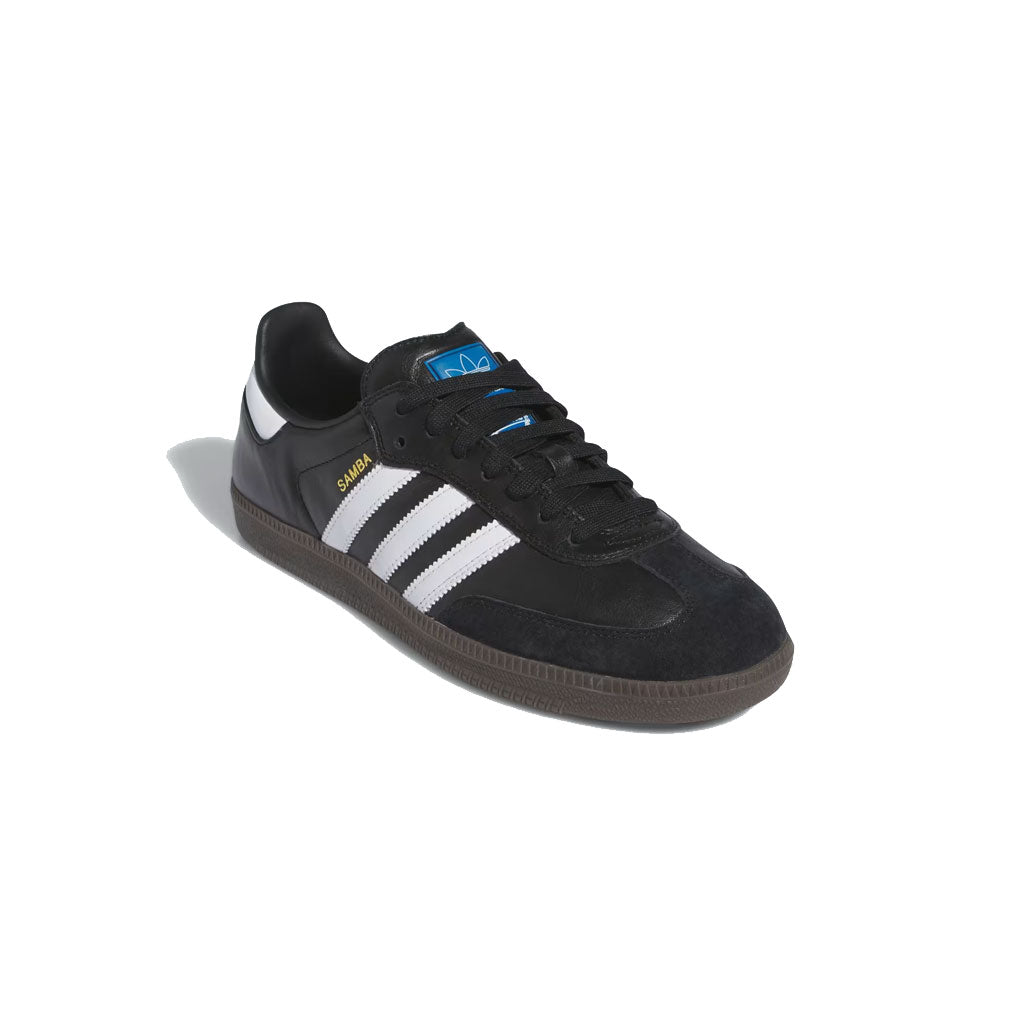 Adidas Samba ADV Sneakers - Black, White & Gum Sole - Classic Casual Shoes for Men & Women | Perfect for Streetwear, Gym & Everyday Wear
