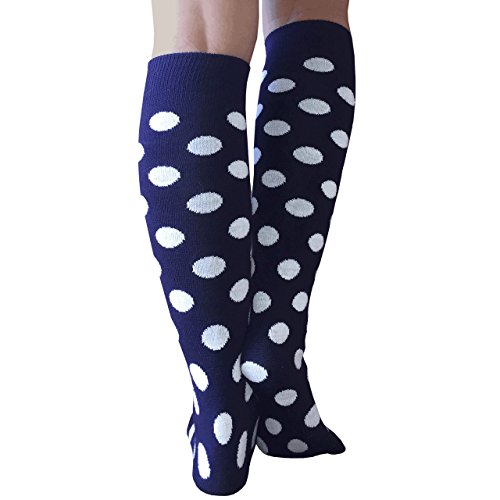 Navy Blue / White