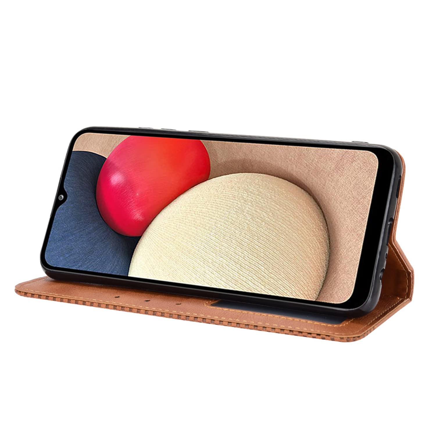 Premium Wallet Case for Alcatel TCL A3X - Shockproof Flip Cover with Card Holder for Men & Women (Brown) | Perfect for Daily Use, Travel & Business Meetings