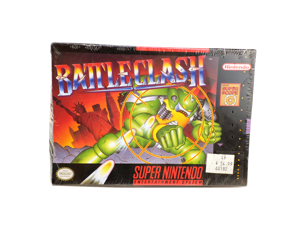 Battleclash Super Nintendo SNES Game - Brand New Sealed Retro Video Game for Collectors | Perfect for Gaming Nostalgia and Vintage Console Enthusiasts