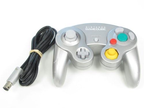 Official Nintendo Classic GameCube Controller - Silver (Japan Import) - Perfect for Super Smash Bros, Mario Kart & Retro Gaming on Switch/Wii/Wii U
