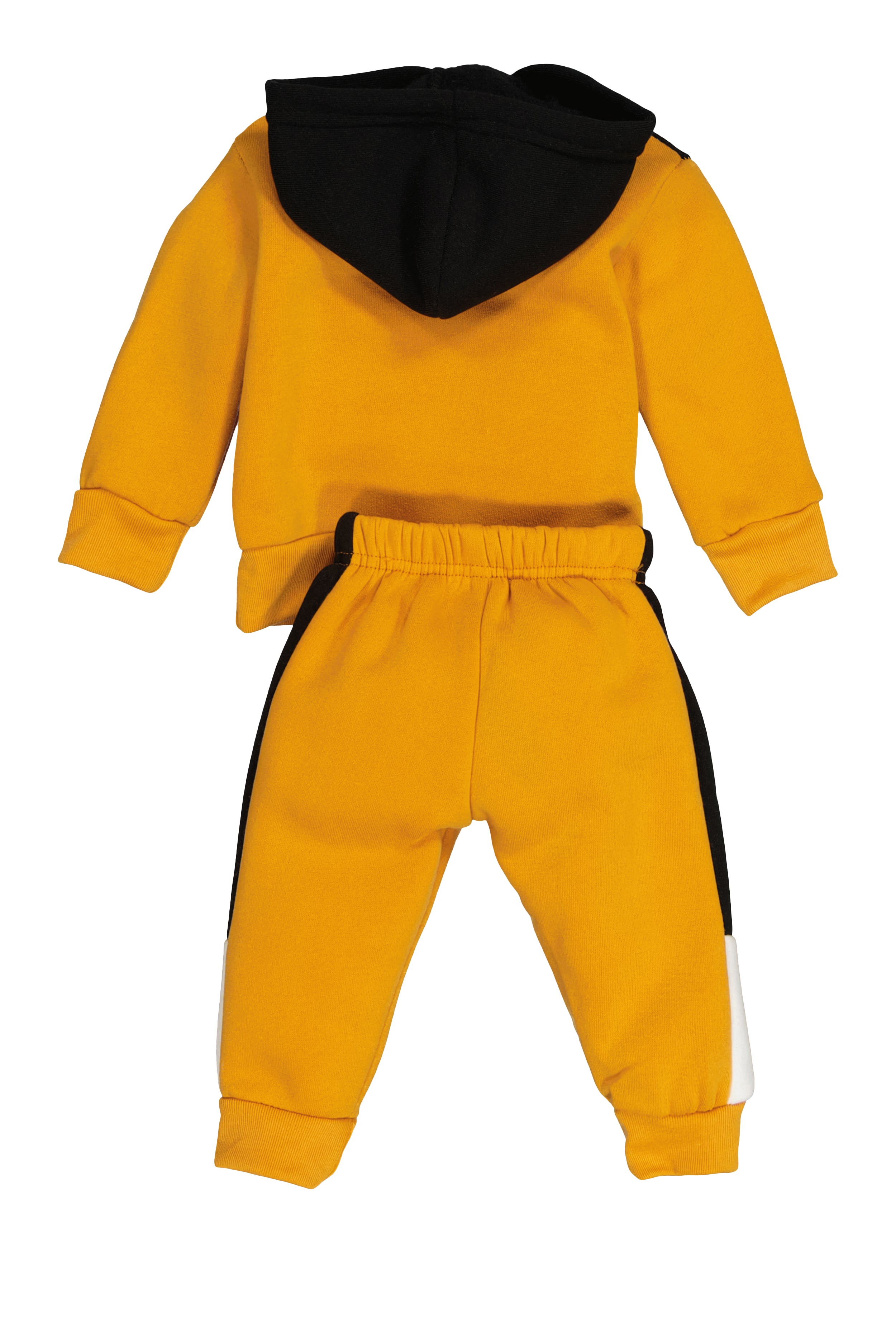 Baby Boys 0-9 Months Color Block Sweatshirt & Joggers Set - Soft Cotton Casual Outfit for Playdates & Family Photos