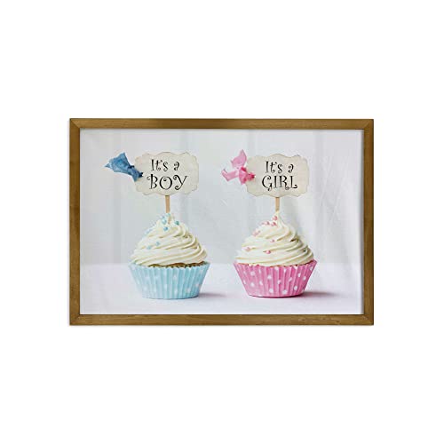 Pale Blue and Pink Cream