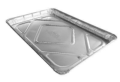 Handi-Foil Half Size Sheet Cake Pan - 100 Pack Disposable Aluminum Foil Baking Trays for Birthday Parties, Weddings & Catering | 13x9x2 Inch Commercial-Grade Baking Pans