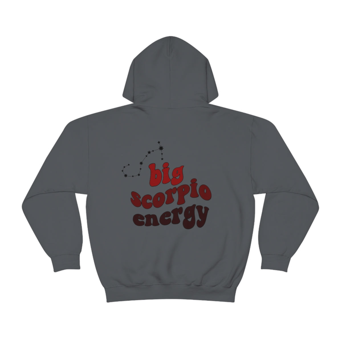 Scorpio Zodiac Hoodie for Men & Women - Big Scorpio Energy Sweatshirt, Astrology Lover Gift, Perfect Christmas Present for Scorpio - Cozy Lounge Wear & Street Style Fashion