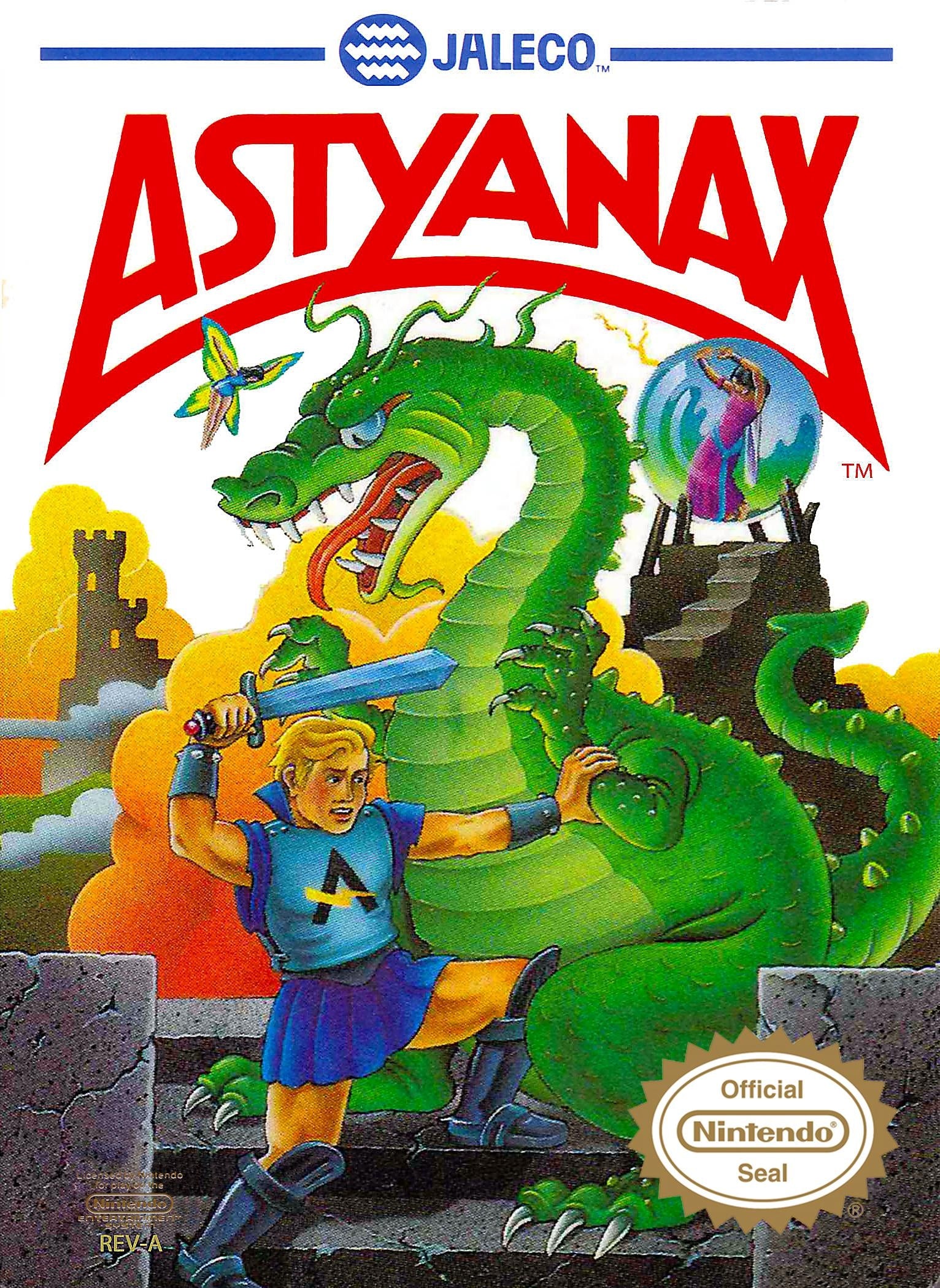 Astyanax Complete in Box (CIB) for NES - Classic Retro Video Game for Collectors & Gamers - Perfect for Nostalgic Gaming Nights & Retro Gaming Collections