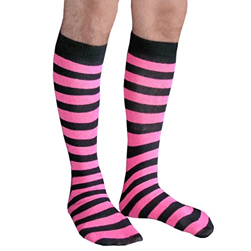 Black, Neon Pink