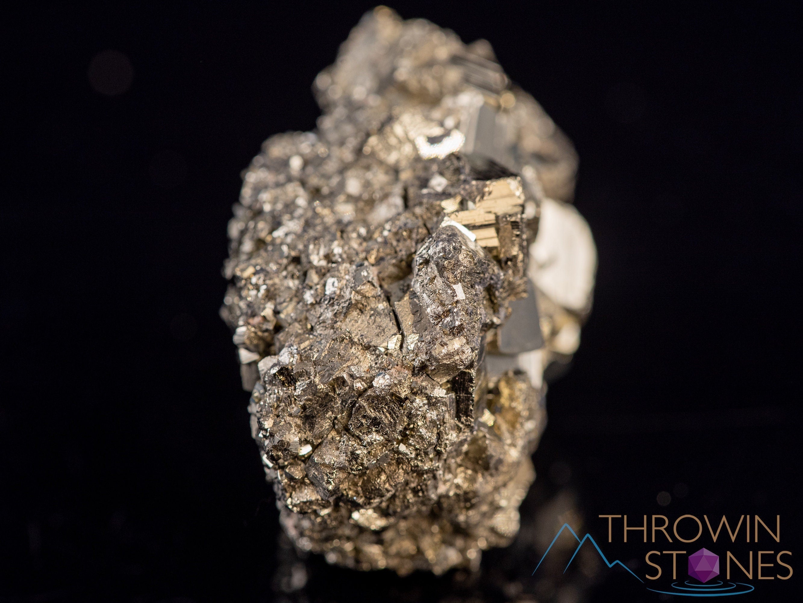 PYRITE Raw Crystal Cluster – Natural Healing Stone for Home Decor, Housewarming Gift & Spiritual Energy – Perfect for Meditation, Office Desk & Feng Shui