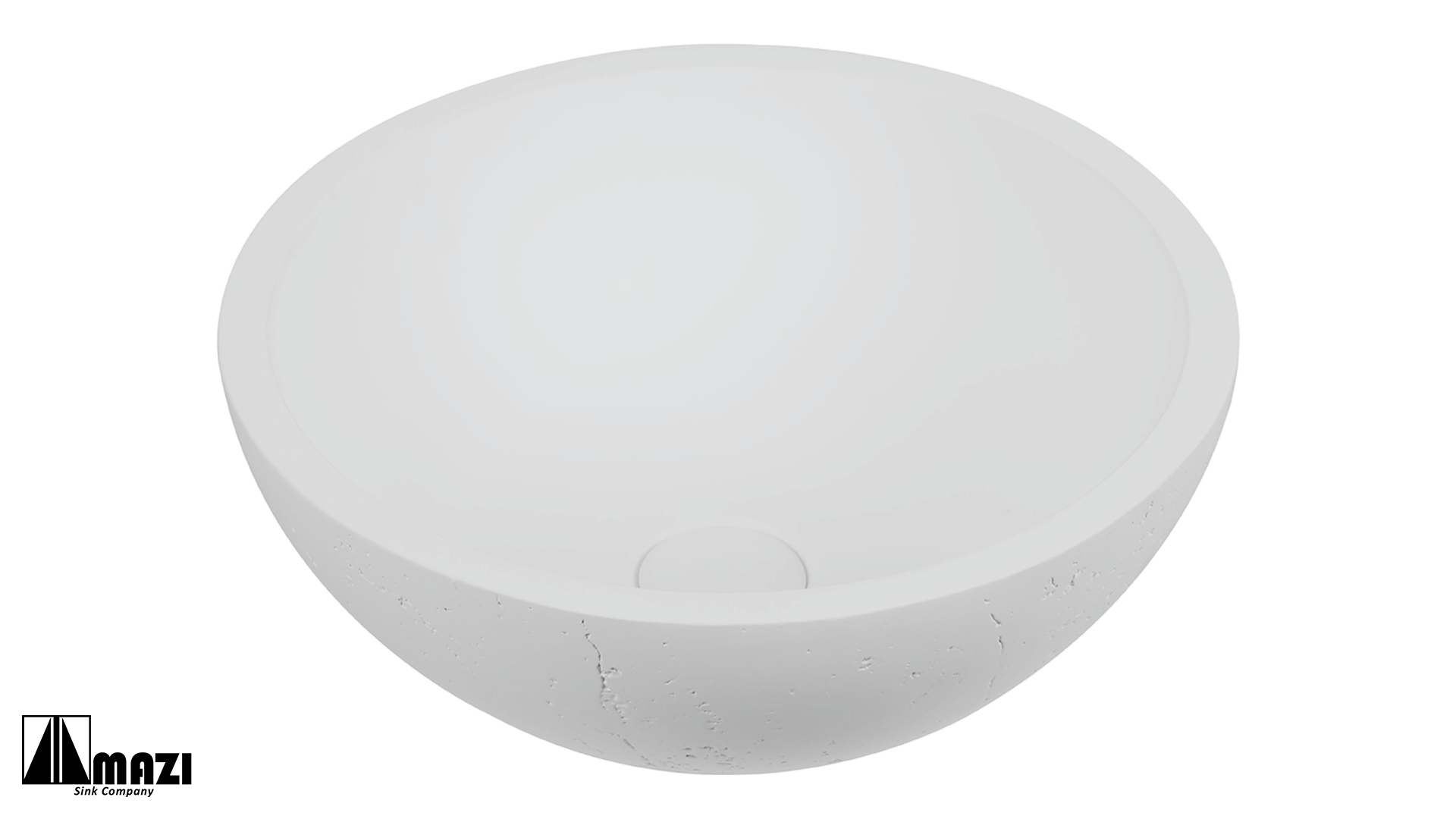 Modern Concrete Vessel Sink CS-0074 - Handcrafted Bathroom Basin for Contemporary & Farmhouse Style - Perfect for Powder Rooms, Guest Baths & Luxury Home Decor