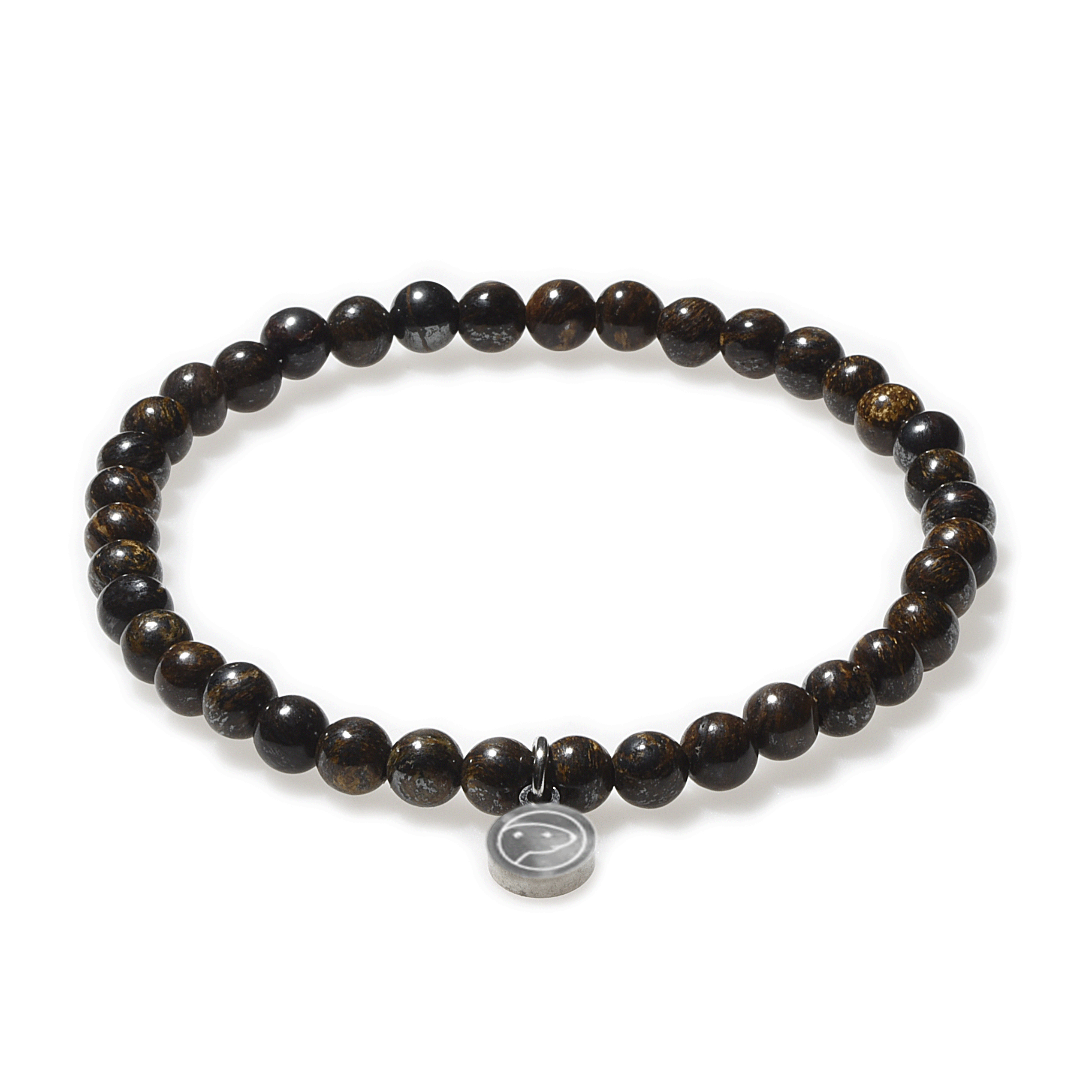 Bronzite Stone Bracelet for Women - Mini Adjustable Healing Crystal Beaded Wristband for Stress Relief & Positive Energy - Perfect for Meditation, Yoga & Everyday Wear