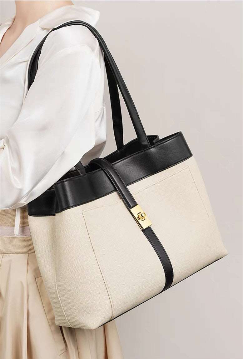 Stylish and Functional Single Tote Bag for Women - Perfect for Work, Travel, and Everyday Use