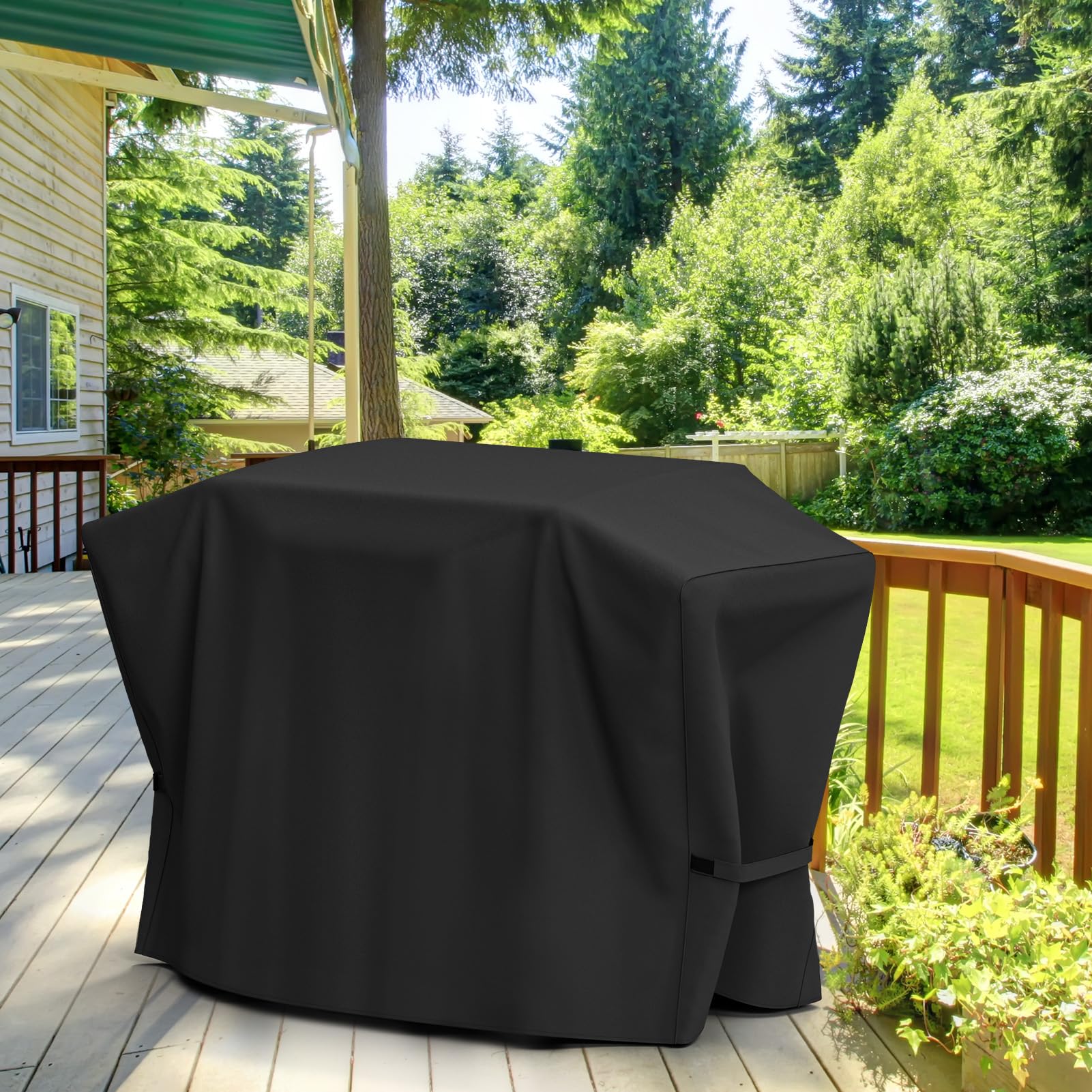 **Blackstone 36 Inch Griddle Cover with Hood – Waterproof BBQ Grill Cover for 5482 Model, Double Strap Design, Lightweight & Fade-Resistant – Perfect for Outdoor Cooking, Camping, and Backyard BBQs**