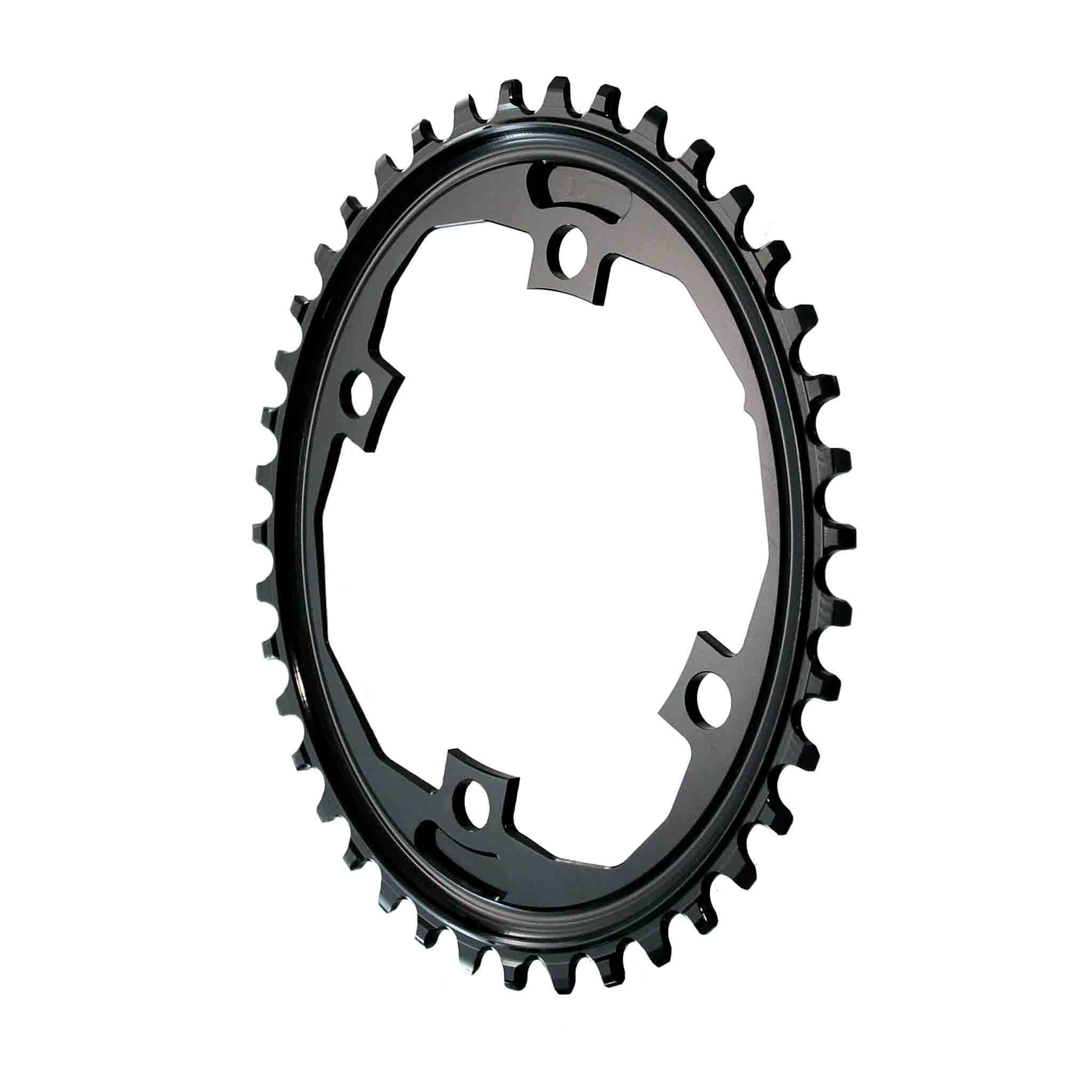 Absolute Black XT Asym 96BCD 32T Round Chainring - High-Performance MTB Chainring for Shimano XT Drivetrains | Perfect for Mountain Biking, Trail Riding & Off-Road Cycling