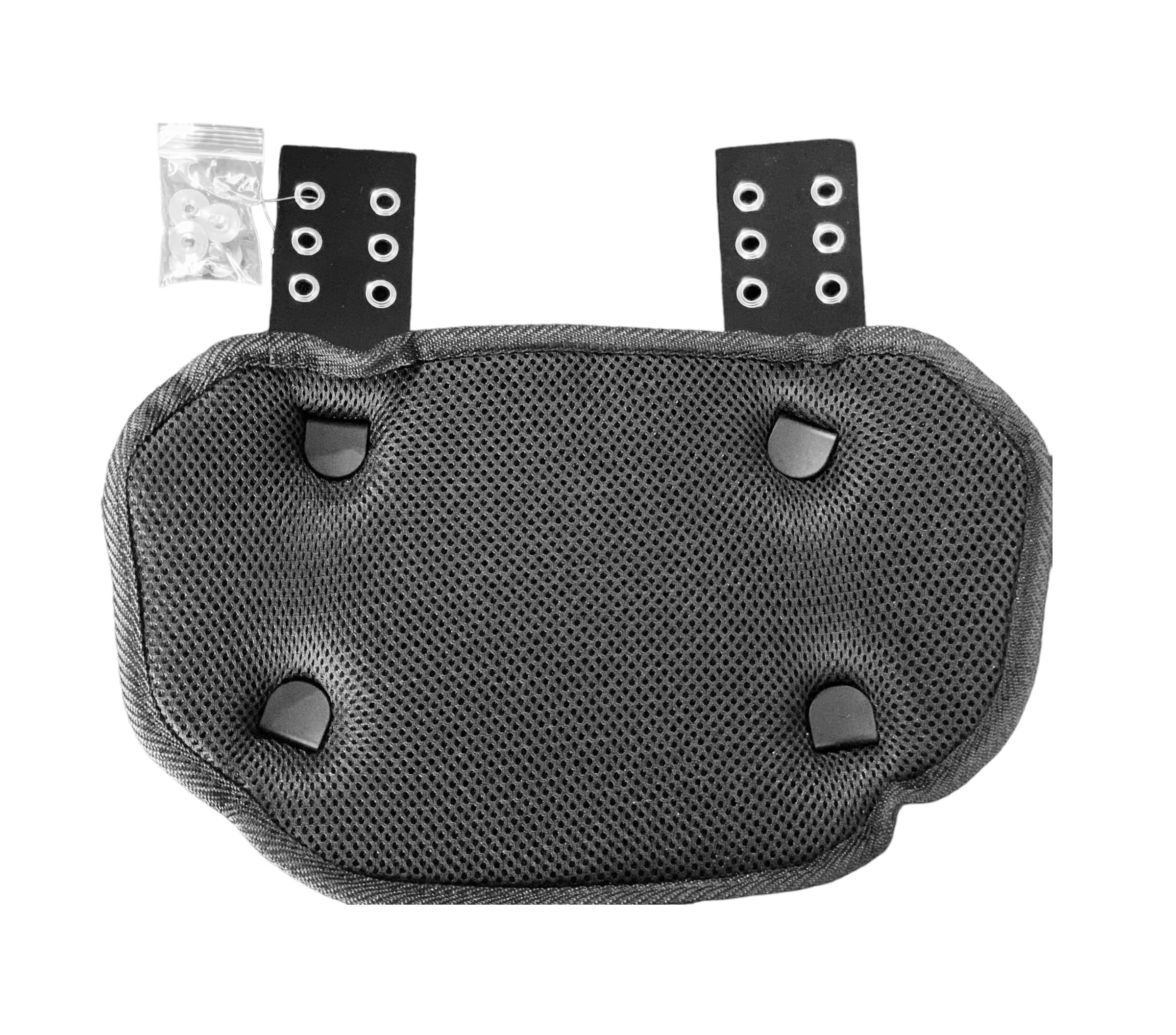 Precision Small/Youth Football Back Plate - Lower Back Protector Pads for Players Under 90lbs - Lightweight Rear Protection for Youth Football, Rugby & Contact Sports - Ideal for Training, Games & Safety Gear