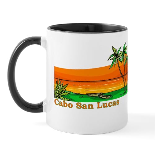 White/Black Inside - Cabo San Lucas, Mexico Mug