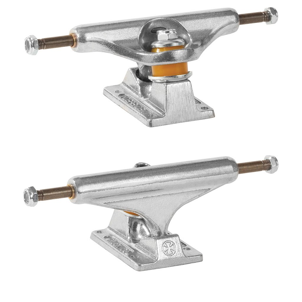 Independent 149 Skateboard Trucks with 52mm Spitfire Wheels & Bearings - Complete Skateboard Setup for Street & Park Riding