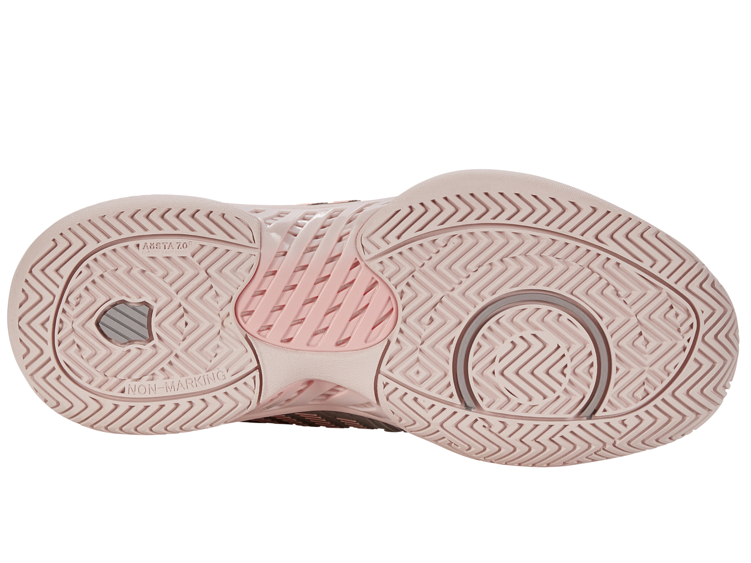 Hypercourt Supreme Women's Tennis Shoes - Satellite/Sepia Rose/Pale Neon Coral | Lightweight & Durable Court Sneakers for Women | Perfect for Tennis, Training & Casual Wear