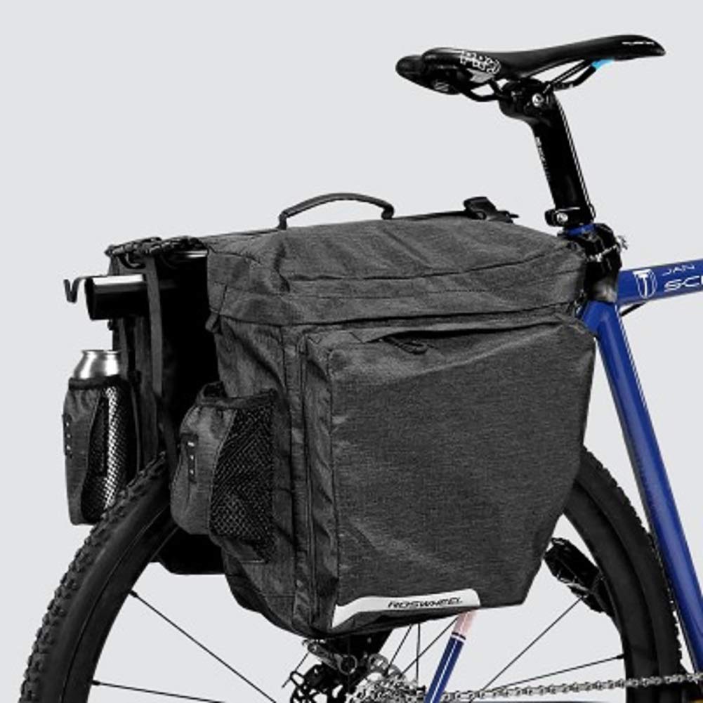 **36L Bike Rack Bag for Rear Seat – Waterproof Bicycle Trunk Bag for Mountain, Road, Recreational & Folding Bikes – Perfect for Commuting, Groceries & Outdoor Adventures**
