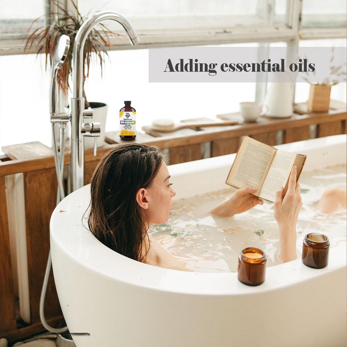 Pure Gardenia Essential Oil - 4 oz (120ml) Natural Aromatherapy Oil for Diffusers, Humidifiers, Bath & Massage | Relaxing Scent for Yoga, Spa, DIY Soaps & Candles | Home Fragrance & Cleaning Solution