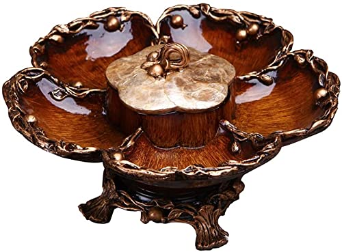 Retro Divided Serving Tray - Large Party Platter for Candy, Nuts, Snacks & Tapas | 12-Section Nut Container & Relish Dish | Perfect for Entertaining, Holiday Gatherings & Buffet Serving