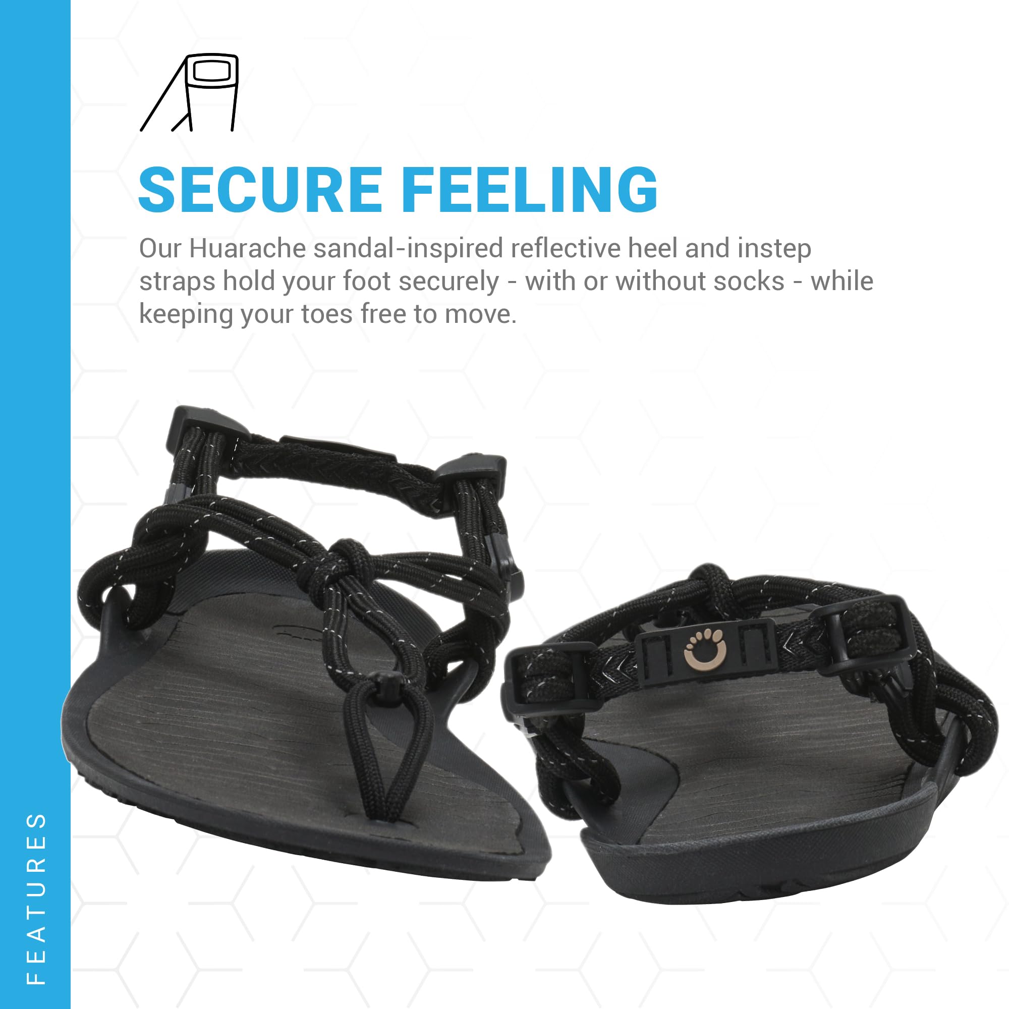 Xero Shoes Aqua Cloud - Minimalist Men's Water Sandals with Extra-Grippy Sole for Beach, Pool & Outdoor Adventures | Lightweight Barefoot Design for Hiking, Swimming & Travel