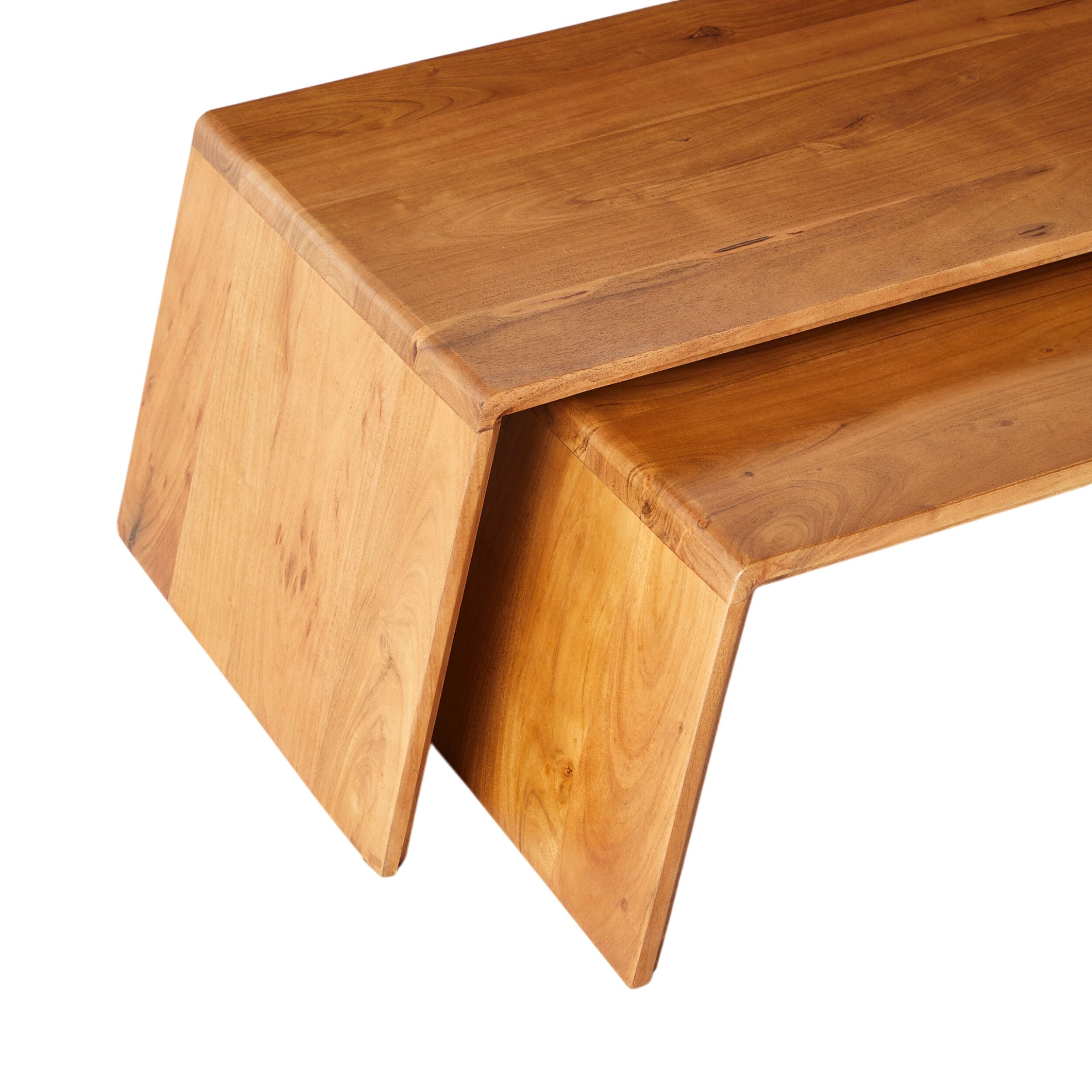 Modern Brix Nested Coffee Table Set - 45.3